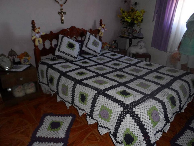 crochet bedsheet