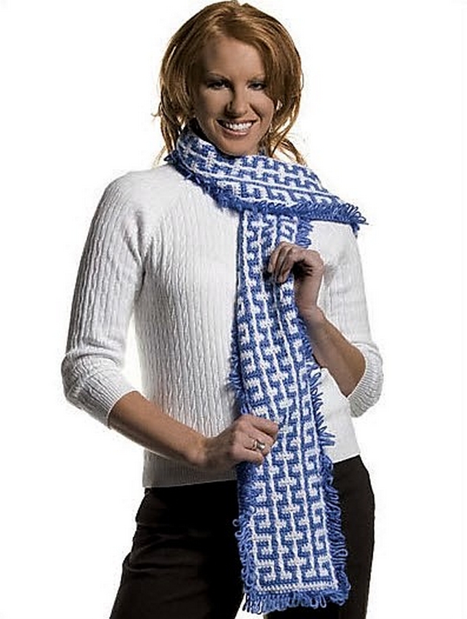 mosaic-crochet-scarf