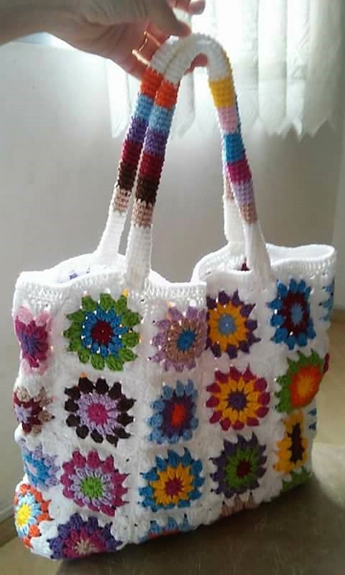 crochet bag handle ideas