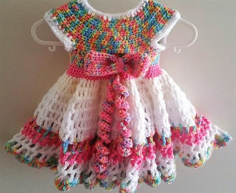 baby woolen frock designs