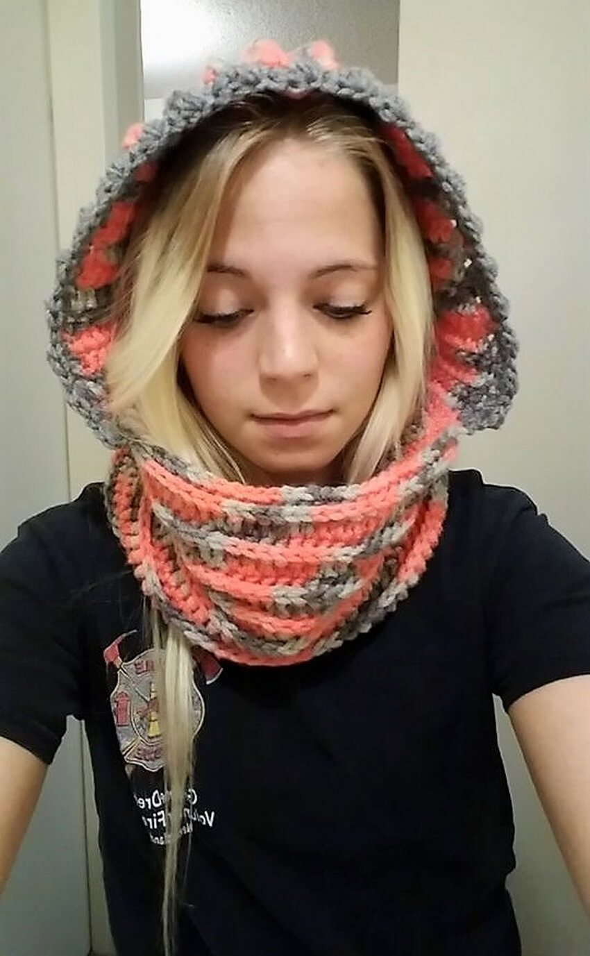 crochet cowl 3 - 1