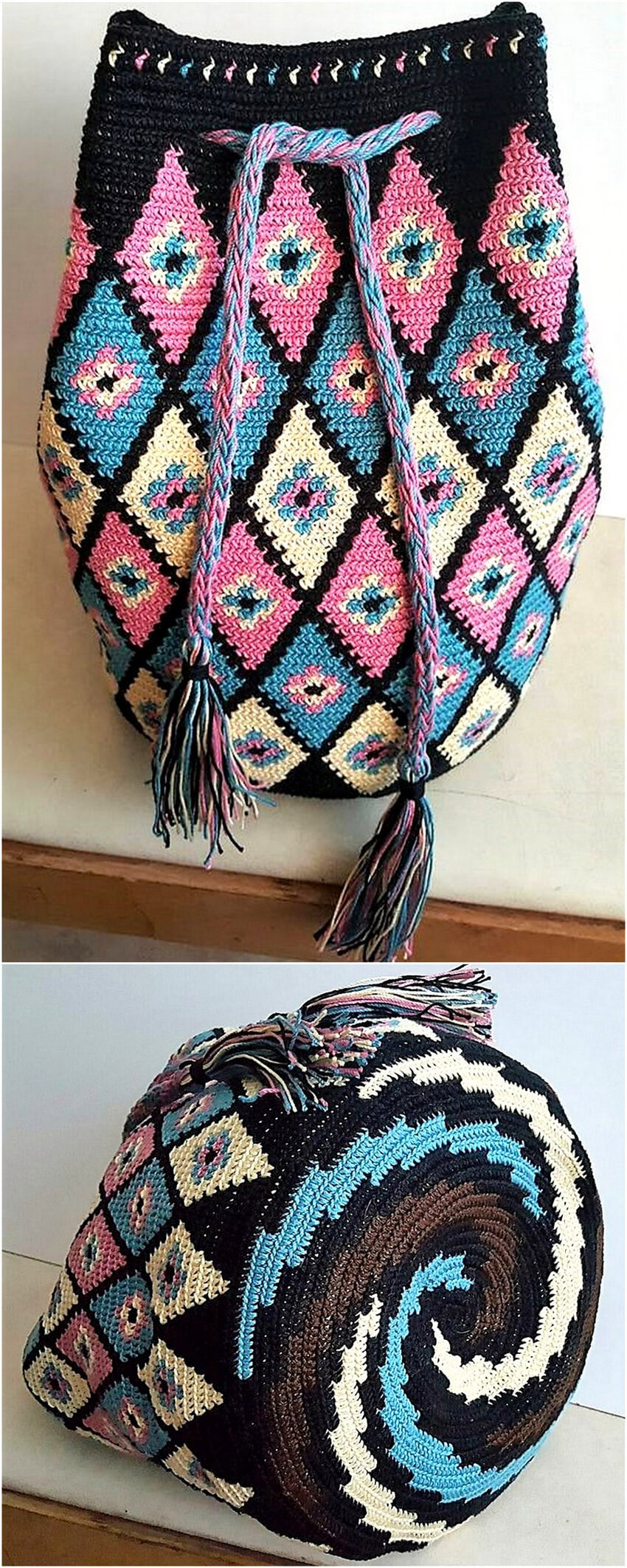 Adorable Design Ideas for Crocheted Bags – 1001 Crochet