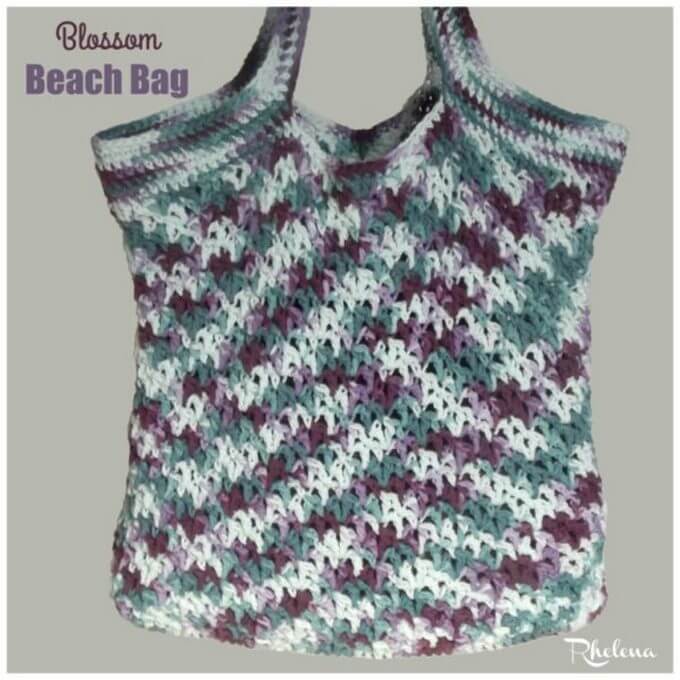 102 - FREE BEACH BAG CROCHET PATTERN