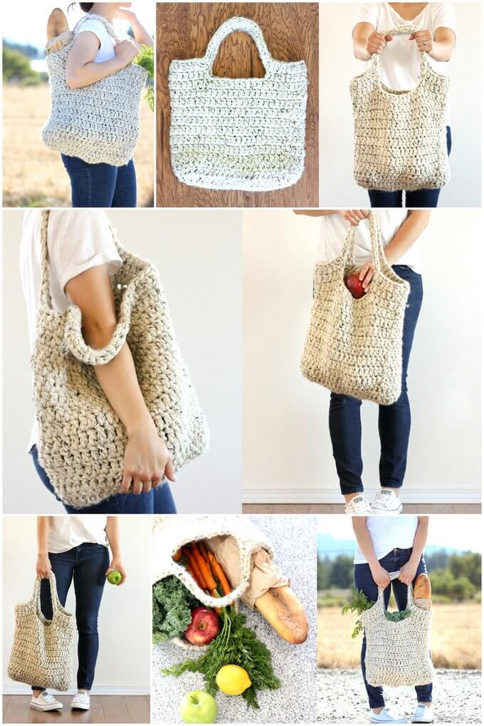 111 - free crochet pattern sturdy market tote