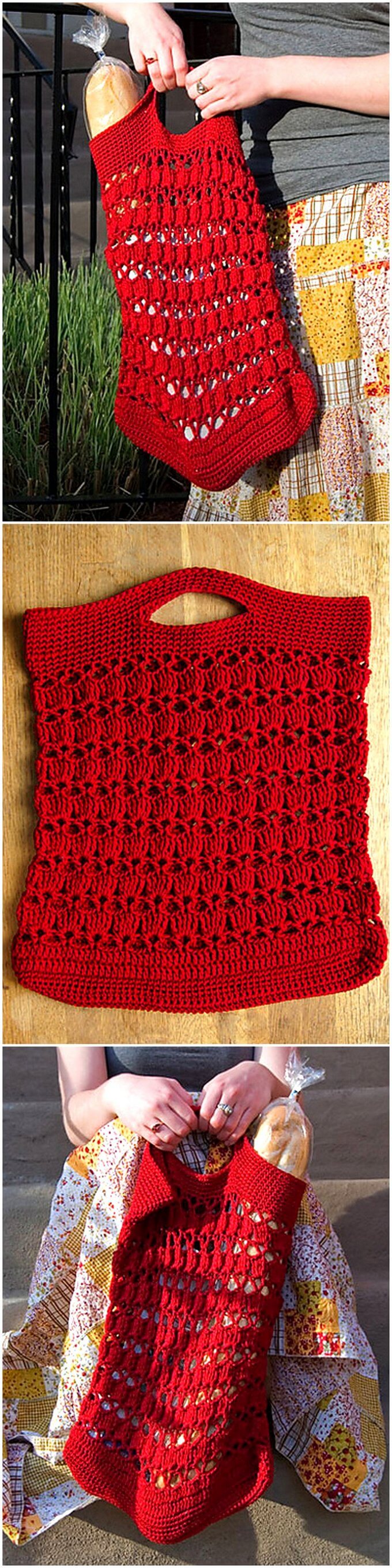 140 - Provence Summer String Bag Free Pattern