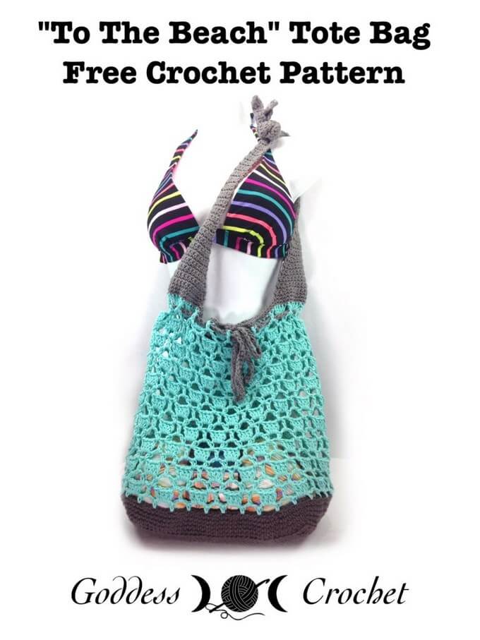 151 - BEACH TOTE BAG – FREE CROCHET PATTERN