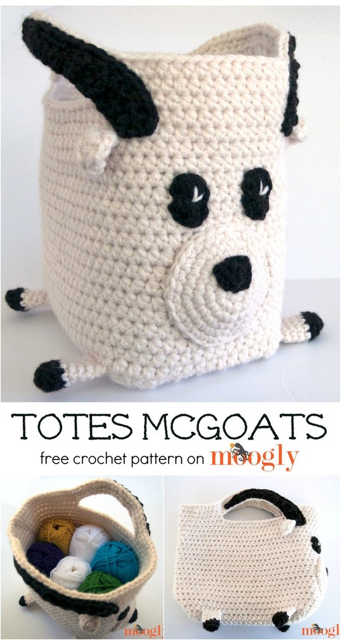 177 - TOTES MCGOATS FREE CROCHET PATTERN