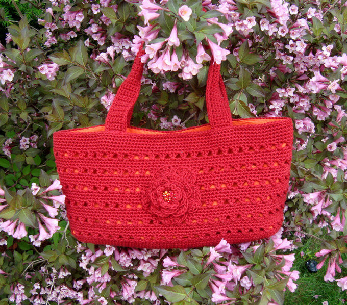 193 - Bloomin Bag Free Crochet Pattern