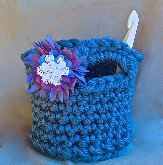 198 - Mega Bulky Crochet Tote Bag Pattern Free