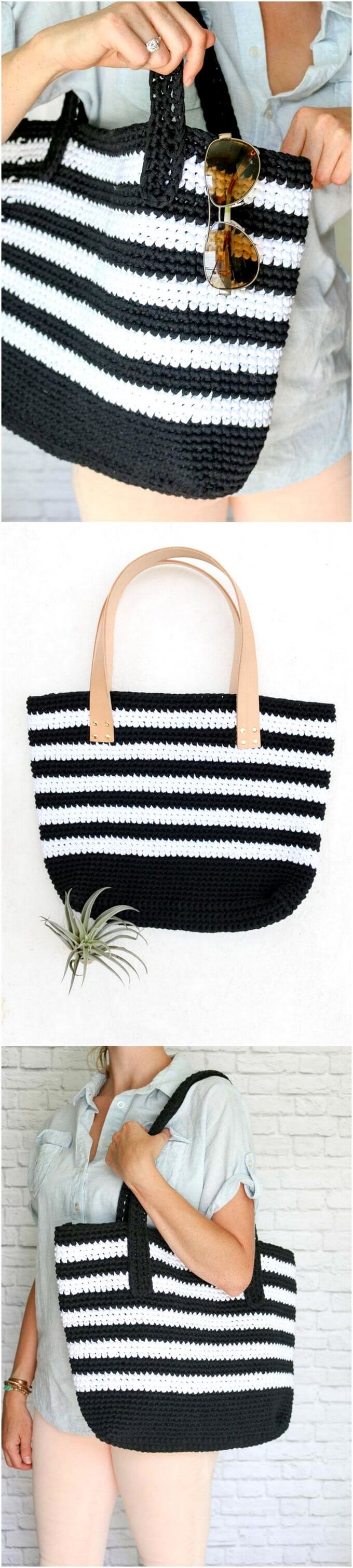 215 - AUDREY TOTE – CROCHET TOTE BAG FREE PATTERN