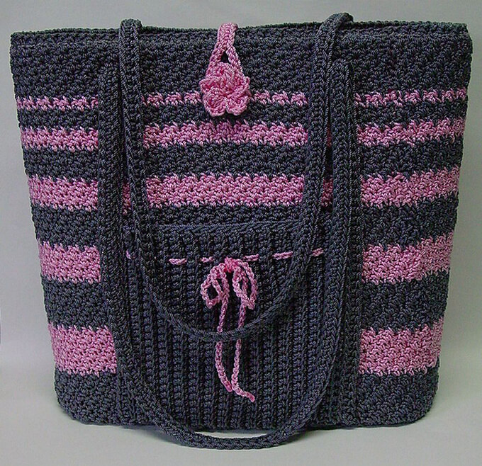 241 - Dreamboat Tote - Free Crochet Pattern