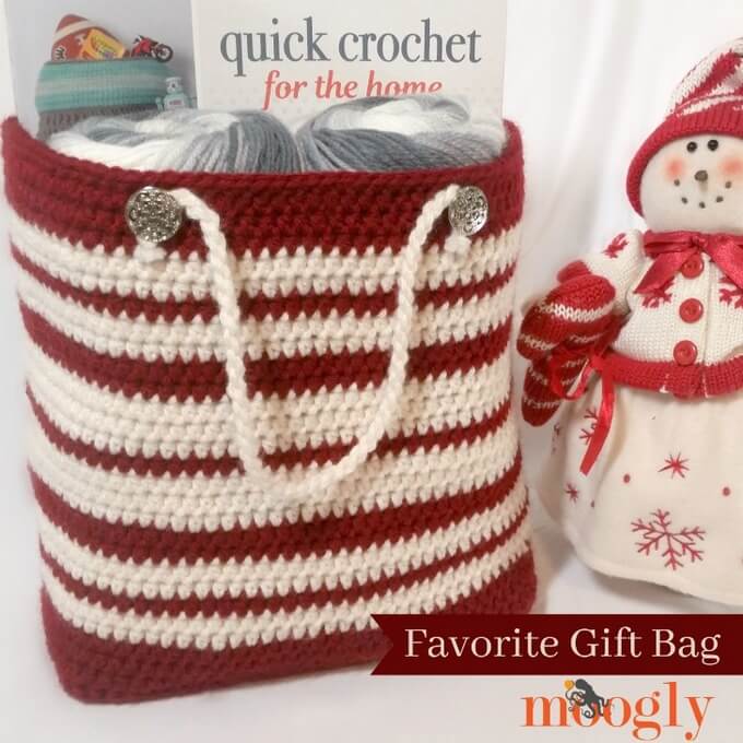 247 - FAVORITE GIFT BAG - FREE CROCHET PATTERN