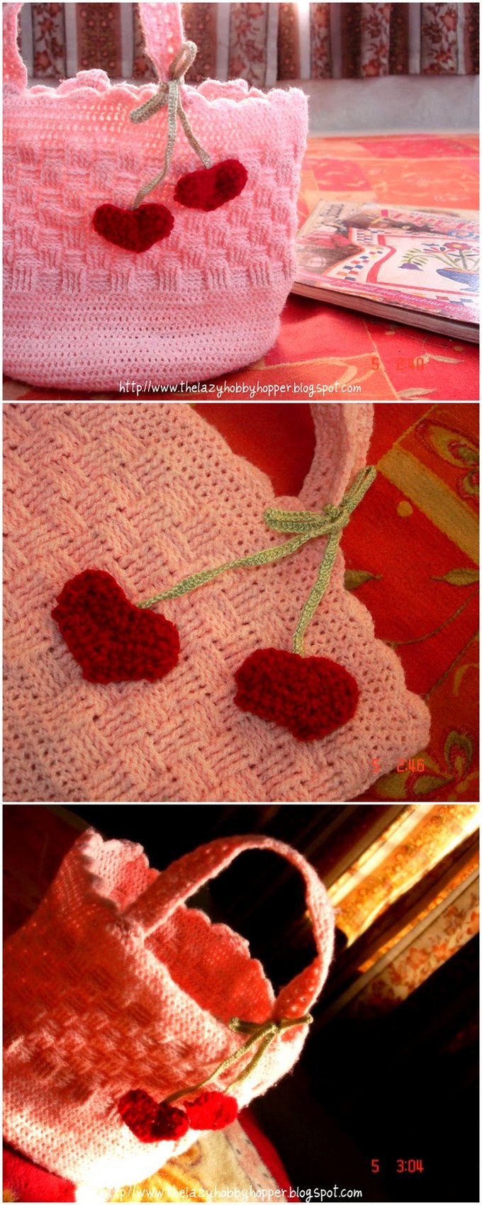 268 - My sweet heart bag - free crochet pattern