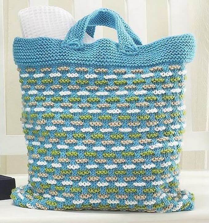 277 - Summer Escape Knit Bag - Free Crochet Pattern