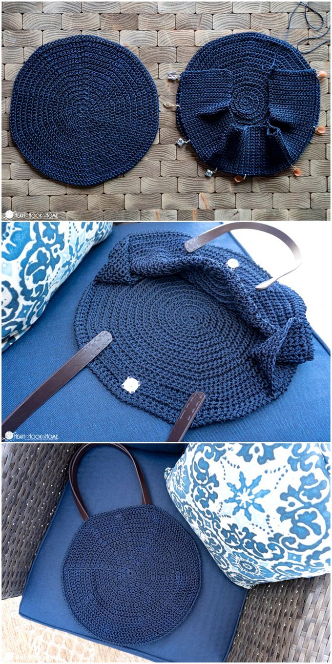 281 - Circle Bag Free Crochet Pattern