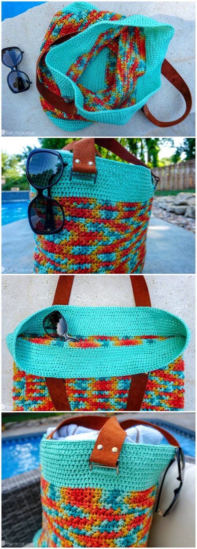 58 - Free Beach Bag Crochet Pattern