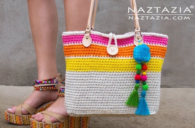 89 - How to Crochet Sweet Simple Tote Bag - Free Pattern