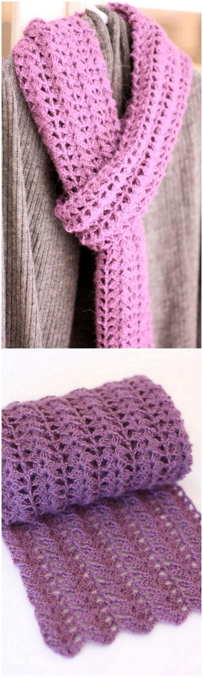 16 - CROCHETED COWL SCARF {FREE PATTERN}