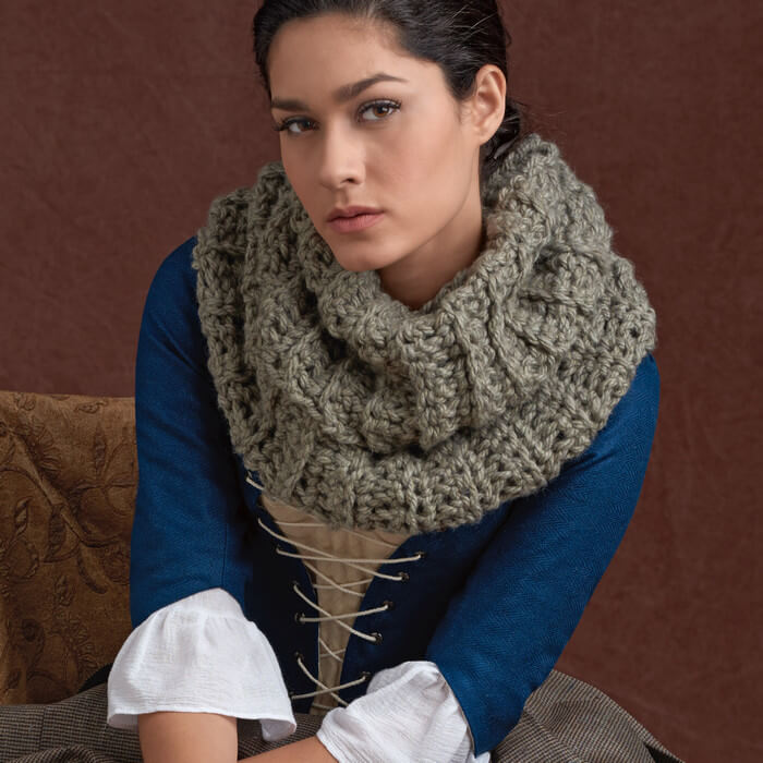 18 - Highlander Crochet Cowl - Free Pattern