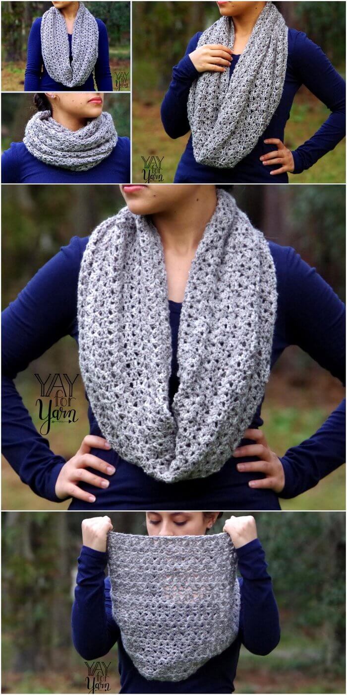 22 - Boundless Cowl – FREE Crochet Pattern