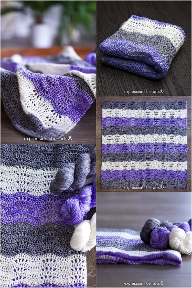28 - Destiny Baby Blanket Free Crochet Pattern