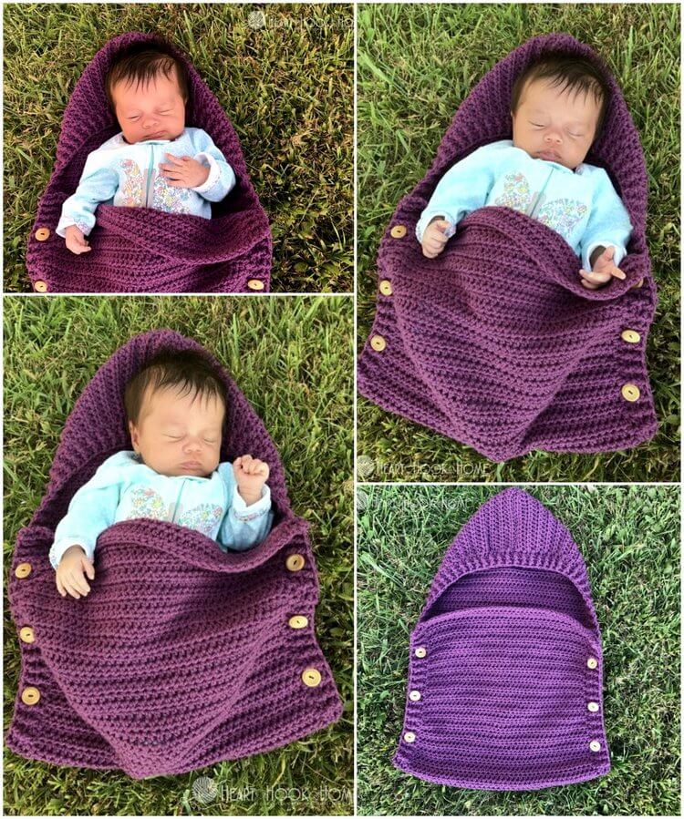 29 - Newborn Sleep Sack Free Crochet Pattern