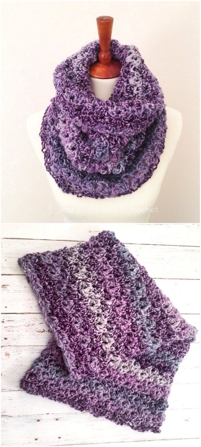30 - Chelsea Cowl Free Crochet Pattern