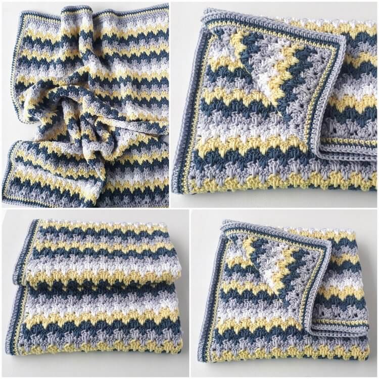 38 - Poppy’s Baby Blanket – Free Crochet Pattern